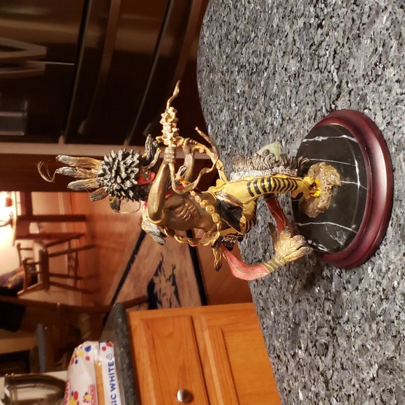 INDIAN  THE SPIRIT OF THE RAVEN.. AMERICA INDIAN DANCE ART - Picture 4 of 17